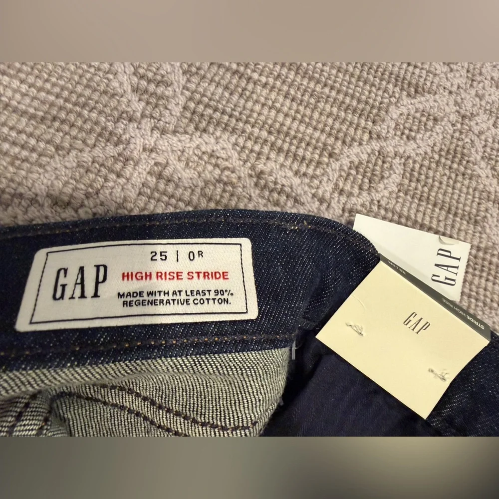 NWT Gap High Rise Wide-Leg Jeans - Picture 7 of 7